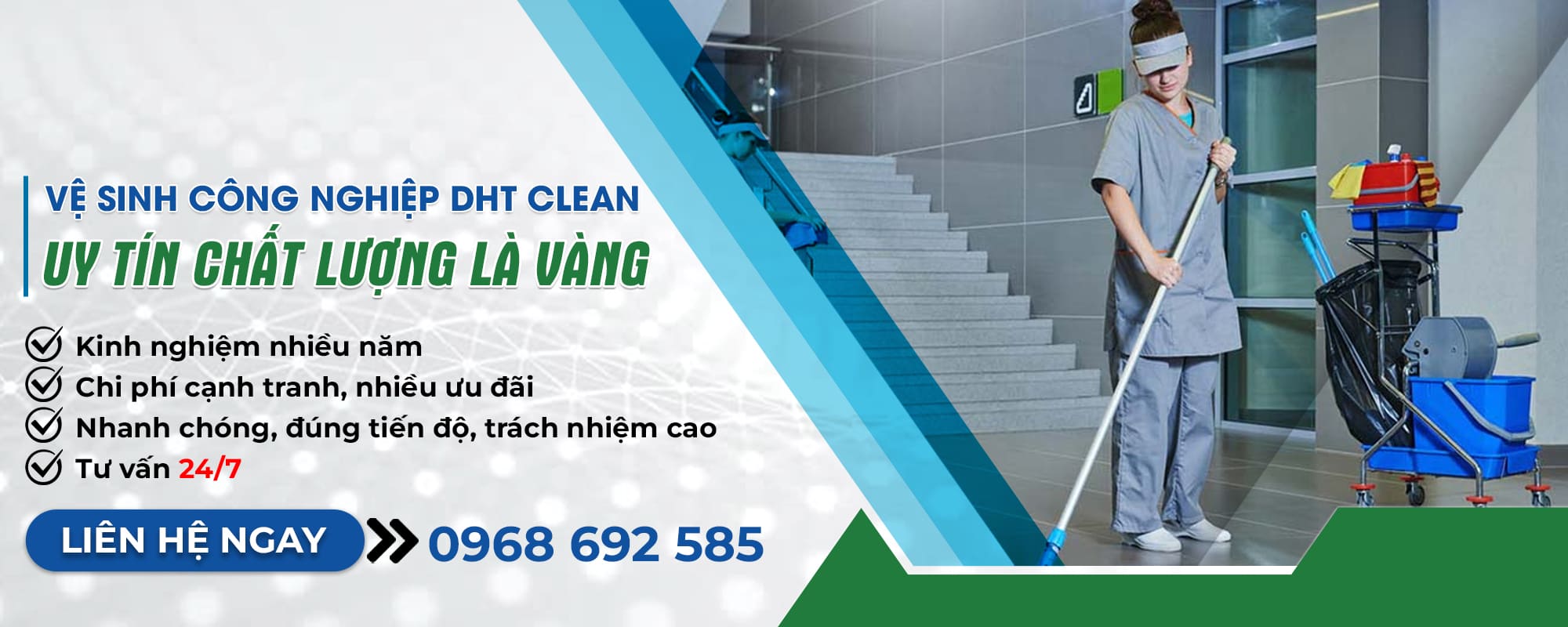 DHT Clean cam kết đem lại dịch vụ tốt nhất