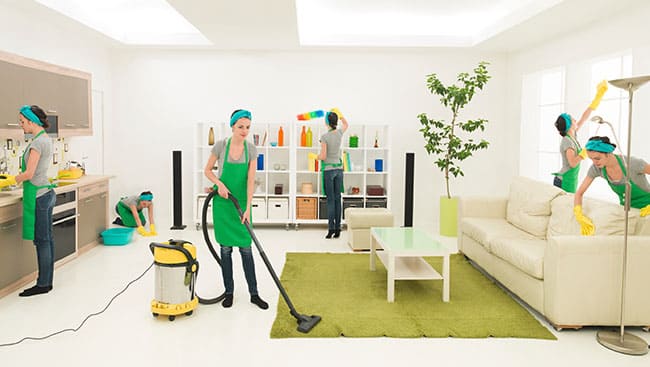 Vệ sinh nhà ở tại quận Bắc Từ Liêm.