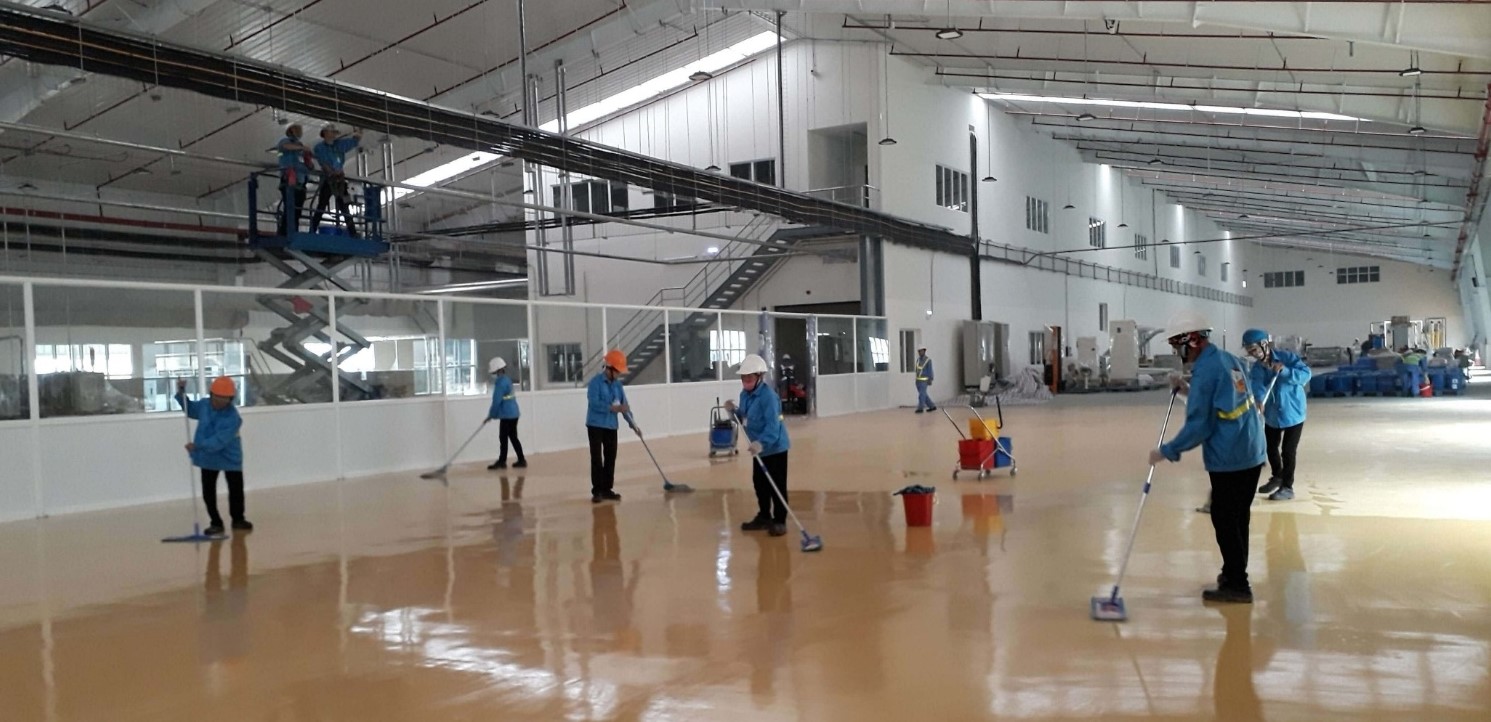 Vệ sinh nhà xưởng uy tín, chất lượng tại Vĩnh Phúc