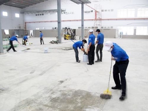 Vệ sinh nhà xưởng uy tín, chất lượng tại Vĩnh Phúc